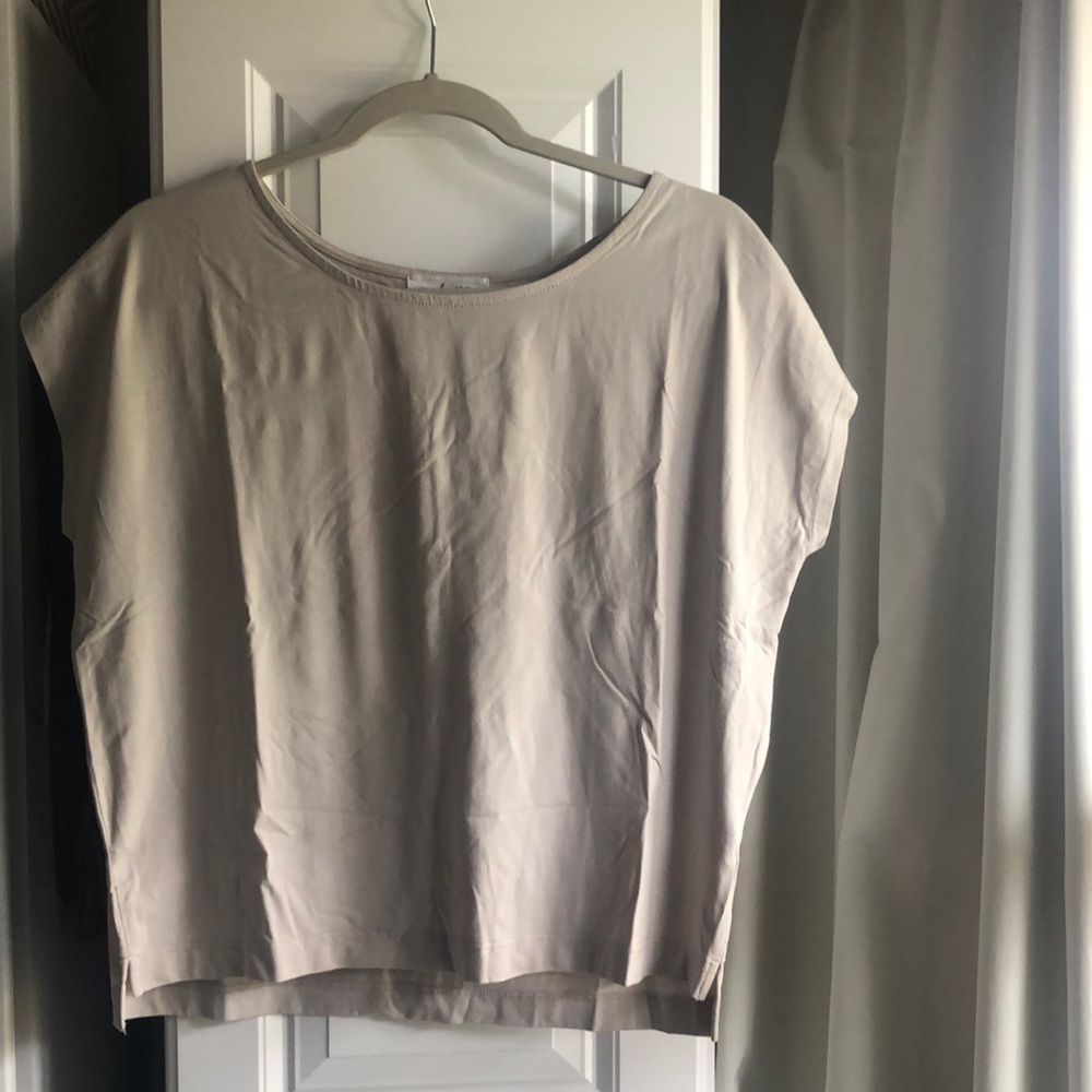 CJLA James Dressy Taupe Tee